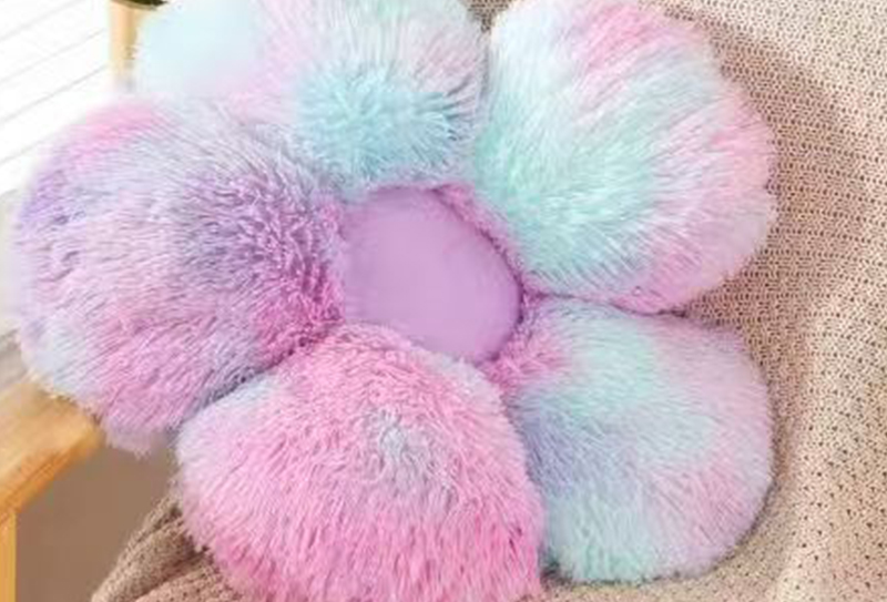 Ткань из искусственной норки цвета радуги, 500GSM, европейская норка Ткань из искусственной норки цвета радуги, 500GSM, европейская норка